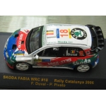 IXO Skoda Fabia WRC#18 Rally Catalunya 2006 1/43 M/B 